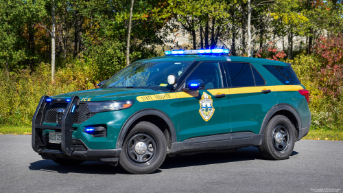 Additional photo  of Vermont State Police
                    Cruiser 223, a 2020-2021 Ford Police Interceptor Utility                     taken by Kieran Egan