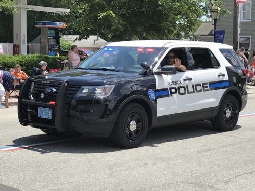 Additional photo  of Warwick Police
                    Cruiser S-2, a 2017 Ford Police Interceptor Utility                     taken by Kieran Egan