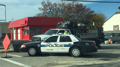 Additional photo  of Warwick Police
                    Car 134, a 2009-2011 Ford Crown Victoria Police Interceptor                     taken by Kieran Egan