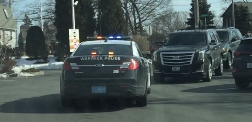 Additional photo  of Warwick Police
                    Cruiser P-29, a 2013-2016 Ford Police Interceptor Sedan                     taken by @riemergencyvehicles