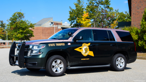 Additional photo  of New Hampshire State Police
                    Cruiser 707, a 2015 Chevrolet Tahoe                     taken by Jamian Malo