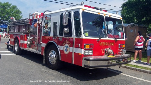 Additional photo  of Bristol Fire
                    Engine 1, a 1986 E-One                     taken by Kieran Egan