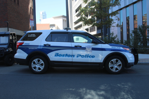 Additional photo  of Boston Police
                    Cruiser 3522, a 2013 Ford Police Interceptor Utility                     taken by Nicholas You