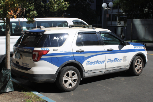 Additional photo  of Boston Police
                    Cruiser 8530, a 2018 Ford Police Interceptor Utility                     taken by Nicholas You