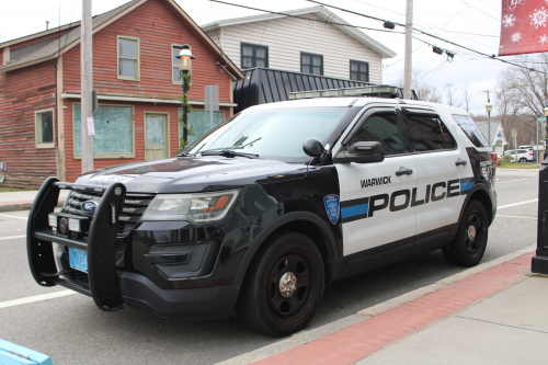 Additional photo  of Warwick Police
                    Cruiser CP-50, a 2016 Ford Police Interceptor Utility                     taken by @riemergencyvehicles