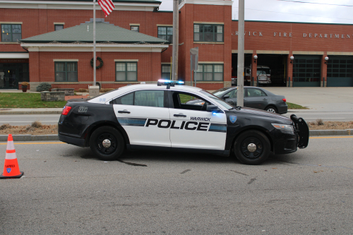 Additional photo  of Warwick Police
                    Cruiser R-75, a 2015 Ford Police Interceptor Sedan                     taken by Kieran Egan