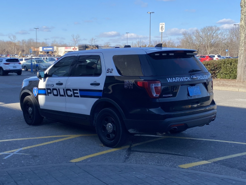 Additional photo  of Warwick Police
                    Cruiser S-2, a 2017 Ford Police Interceptor Utility                     taken by Kieran Egan