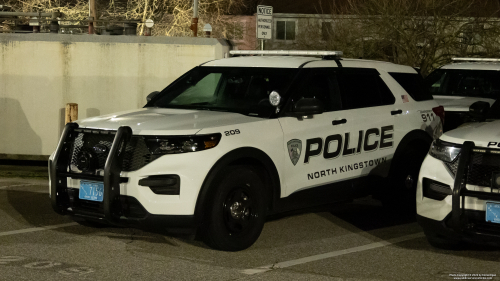 Additional photo  of North Kingstown Police
                    Cruiser 209, a 2022 Ford Police Interceptor Utility                     taken by @riemergencyvehicles