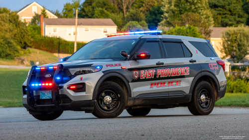 Additional photo  of East Providence Police
                    Car 1, a 2023 Ford Police Interceptor Utility Hybrid                     taken by Kieran Egan