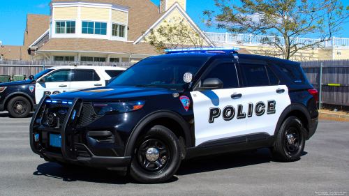 Additional photo  of Narragansett Police
                    Car 21, a 2020 Ford Police Interceptor Utility                     taken by Kieran Egan