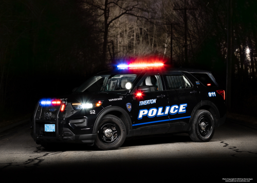 Additional photo  of Tiverton Police
                    Cruiser S2, a 2023 Ford Police Interceptor Utility                     taken by Kieran Egan