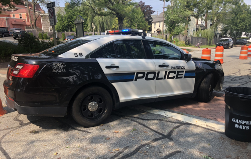 Additional photo  of Warwick Police
                    Cruiser CP-56, a 2014 Ford Police Interceptor Sedan                     taken by Kieran Egan