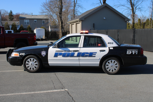 Additional photo  of Cumberland Police
                    Cruiser 403, a 2009-2011 Ford Crown Victoria Police Interceptor                     taken by Kieran Egan