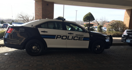 Additional photo  of Warwick Police
                    Cruiser P-2, a 2014 Ford Police Interceptor Sedan                     taken by @riemergencyvehicles