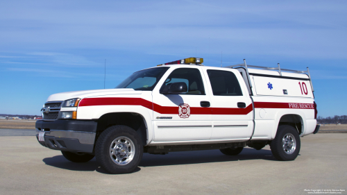 Additional photo  of T.F. Green Airport Fire
                    Rescue 310, a 2005 Chevrolet Silverado                     taken by @riemergencyvehicles