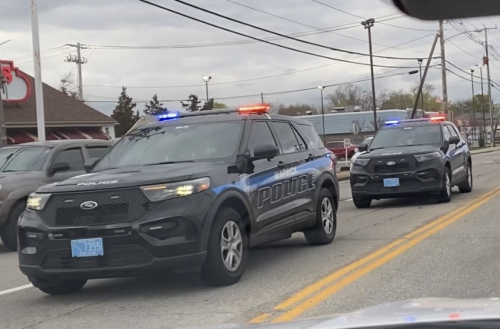 Additional photo  of Warwick Police
                    Cruiser P-11, a 2021 Ford Police Interceptor Utility                     taken by Kieran Egan