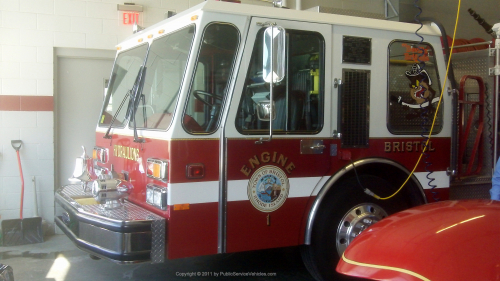 Additional photo  of Bristol Fire
                    Engine 1, a 1986 E-One                     taken by Kieran Egan