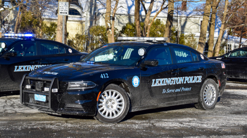 Additional photo  of Lexington Police
                    Cruiser 412, a 2021 Dodge Charger                     taken by Kieran Egan