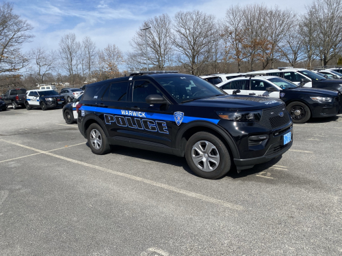 Additional photo  of Warwick Police
                    Cruiser P-11, a 2021 Ford Police Interceptor Utility                     taken by Kieran Egan