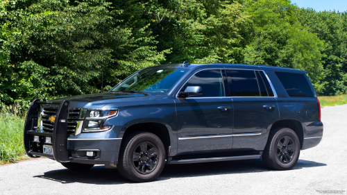 Additional photo  of Massachusetts State Police
                    Cruiser 1769, a 2020 Chevrolet Tahoe                     taken by Kieran Egan