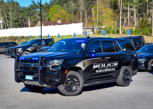 Additional photo  of Middleborough Police
                    Cruiser 48, a 2021 Chevrolet Tahoe                     taken by Kieran Egan