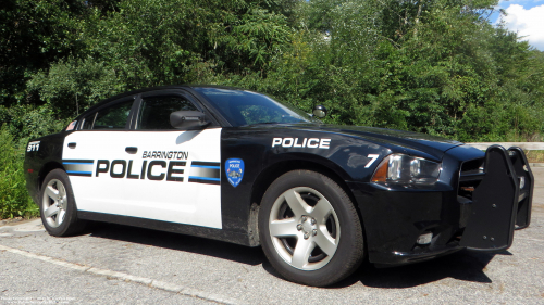 Additional photo  of Barrington Police
                    Car 7, a 2011 Dodge Charger                     taken by @riemergencyvehicles