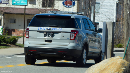 Additional photo  of Rhode Island State Police
                    Cruiser 31, a 2013 Ford Police Interceptor Utility                     taken by Kieran Egan