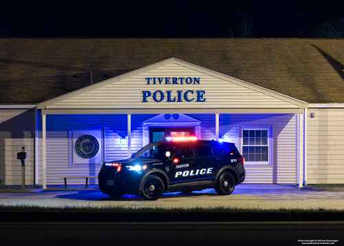 Additional photo  of Tiverton Police
                    Cruiser S2, a 2023 Ford Police Interceptor Utility                     taken by Kieran Egan