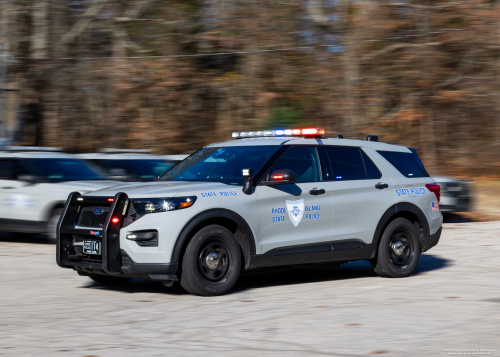 Additional photo  of Rhode Island State Police
                    Cruiser 114, a 2023 Ford Police Interceptor Utility                     taken by Kieran Egan