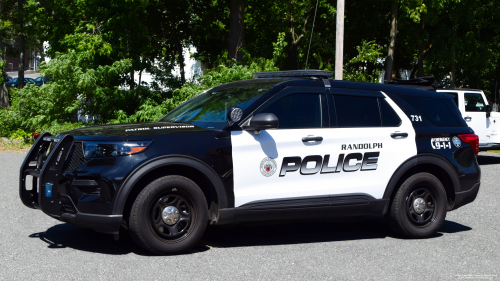 Additional photo  of Randolph Police
                    Cruiser 731, a 2020 Ford Police Interceptor Utility                     taken by Kieran Egan