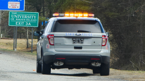 Additional photo  of Rhode Island State Police
                    Cruiser 163, a 2013 Ford Police Interceptor Utility                     taken by Kieran Egan