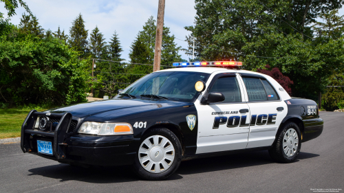 Additional photo  of Cumberland Police
                    Cruiser 401, a 2009-2011 Ford Crown Victoria Police Interceptor                     taken by Kieran Egan