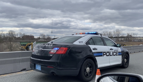 Additional photo  of Warwick Police
                    Cruiser R-77, a 2015 Ford Police Interceptor Sedan                     taken by Kieran Egan