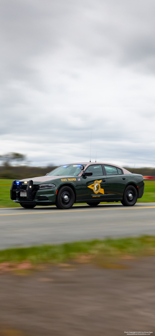 Additional photo  of New Hampshire State Police
                    Cruiser 613, a 2022 Dodge Charger                     taken by Kieran Egan