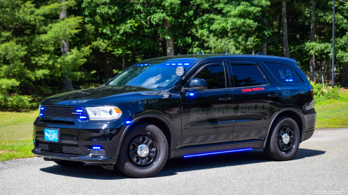 Additional photo  of Seekonk Police
                    K9-2, a 2020 Dodge Durango                     taken by Kieran Egan