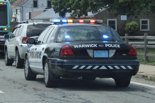 Additional photo  of Warwick Police
                    Cruiser R-84, a 2011 Ford Crown Victoria Police Interceptor                     taken by @riemergencyvehicles