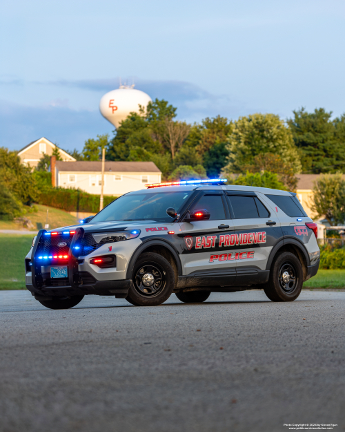 Additional photo  of East Providence Police
                    Car 1, a 2023 Ford Police Interceptor Utility Hybrid                     taken by Kieran Egan