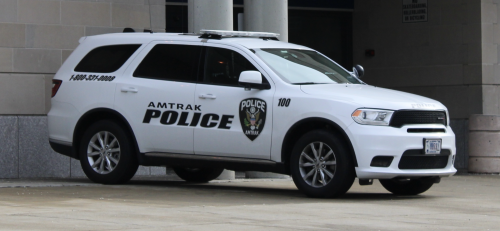 Additional photo  of Amtrak Police
                    Cruiser 100, a 2019 Dodge Durango                     taken by Kieran Egan