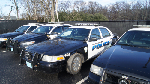 Additional photo  of Cumberland Police
                    Cruiser 402, a 2009-2011 Ford Crown Victoria Police Interceptor                     taken by Kieran Egan