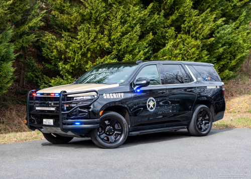 Additional photo  of Culpeper County Sheriff
                    Cruiser 22-08, a 2022 Chevrolet Tahoe                     taken by Kieran Egan