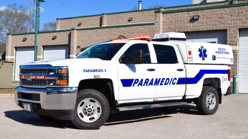 Additional photo  of South Kingstown EMS
                    Paramedic 2, a 2019 Chevrolet Silverado 2500HD                     taken by Kieran Egan