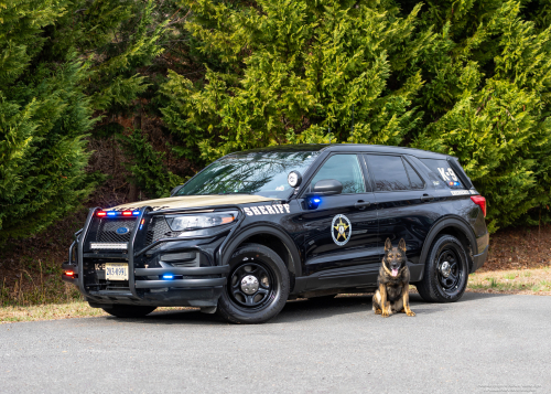 Additional photo  of Culpeper County Sheriff
                    Cruiser 21-21, a 2021 Ford Police Interceptor Utility                     taken by Kieran Egan