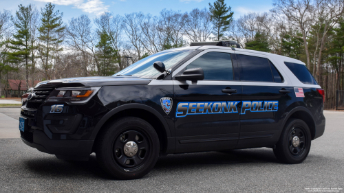 Additional photo  of Seekonk Police
                    Car 16, a 2017 Ford Police Interceptor Utility                     taken by Kieran Egan