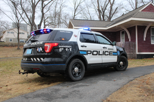 Additional photo  of Warwick Police
                    Cruiser T-34, a 2016 Ford Police Interceptor Utility                     taken by @riemergencyvehicles