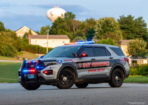 Additional photo  of East Providence Police
                    Car 1, a 2023 Ford Police Interceptor Utility Hybrid                     taken by Kieran Egan