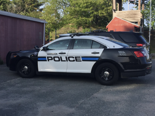 Additional photo  of Warwick Police
                    Cruiser P-1, a 2015 Ford Police Interceptor Sedan                     taken by @riemergencyvehicles