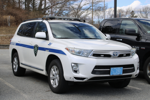 Additional photo  of Community College of Rhode Island Police
                    Cruiser 25, a 2008-2013 Toyota Highlander Hybrid                     taken by @riemergencyvehicles