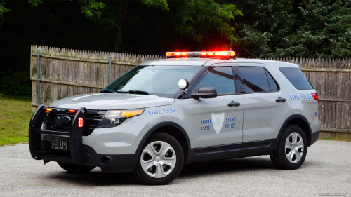 Additional photo  of Rhode Island State Police
                    Cruiser 194, a 2013-2015 Ford Police Interceptor Utility                     taken by Kieran Egan