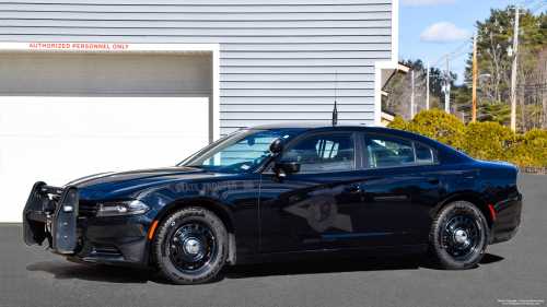 Additional photo  of New Hampshire State Police
                    Cruiser 613, a 2019 Dodge Charger                     taken by Kieran Egan