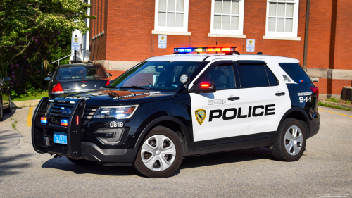 Additional photo  of Warren Police
                    Cruiser 0819, a 2019 Ford Police Interceptor Utility                     taken by Kieran Egan